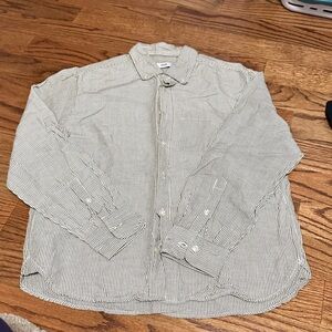 Mango Men’s Striped Men's Button Down